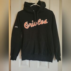 Stitches Black Orioles Hoodie